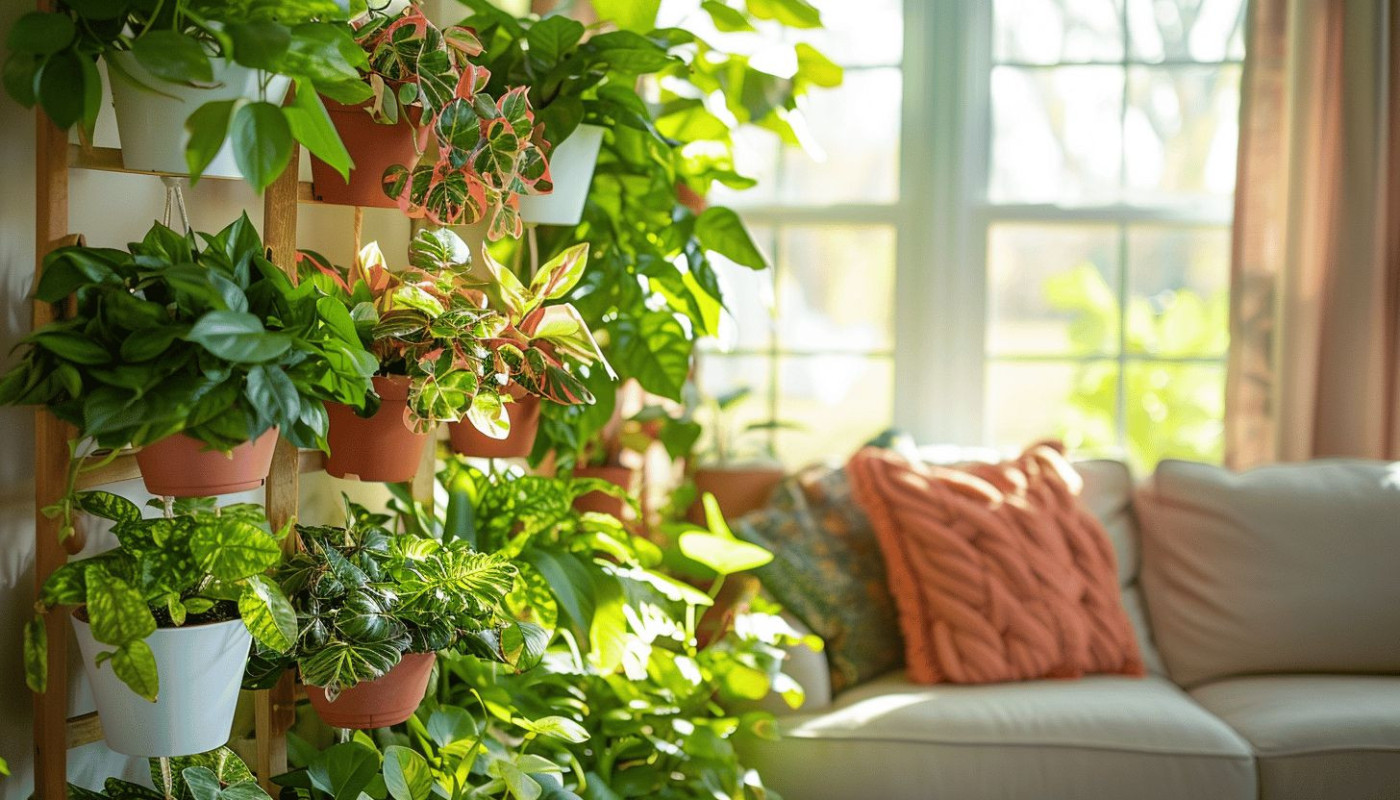 Cultiver un jardin vertical intérieur solutions pour des espaces réduits