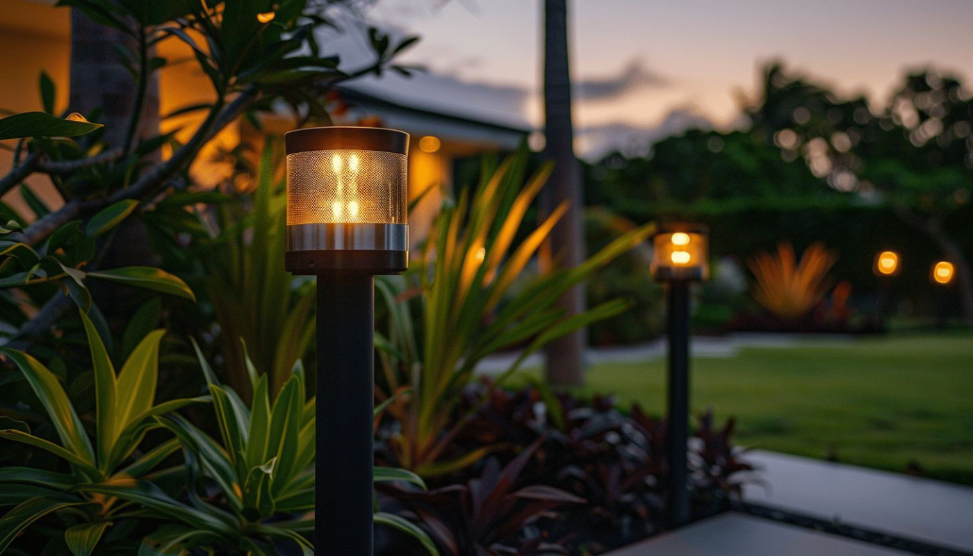 Éclairage extérieur à faible consommation idées pour un jardin attractif et économe en énergie
